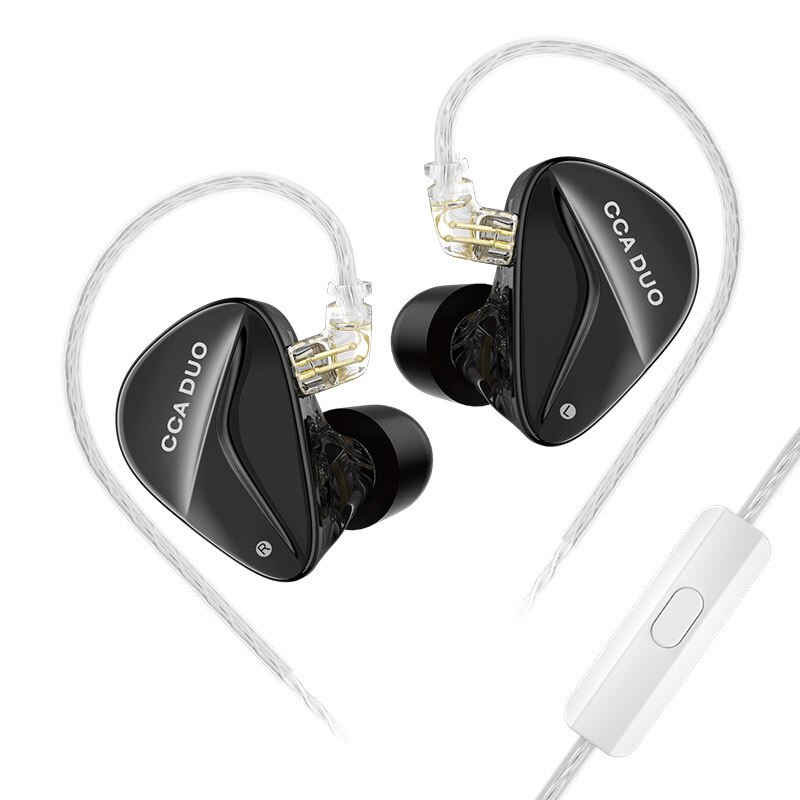 CCA DUO หูฟัง IEM ไดรเวอร์ Dual Dynamic ประสิทธิภาพสูง ประกันศูนย์ไทย
