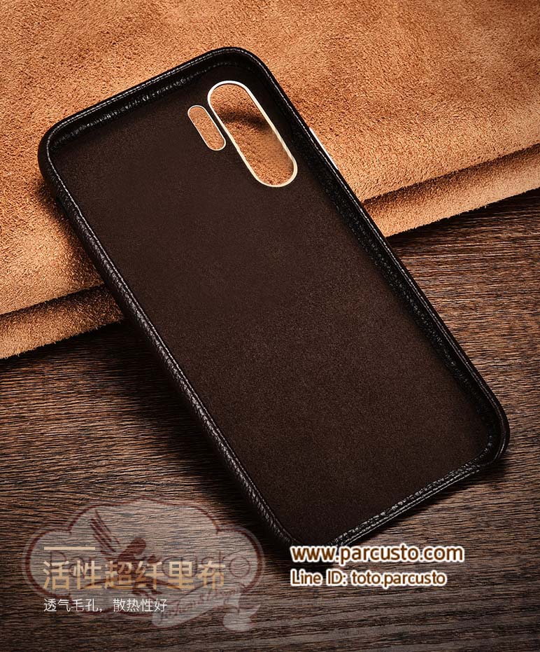 เคสฝาหลังหนังวัวแท้ Huawei P30 และ P30 Pro (โปรดระบุรุ่น) จาก XOOMZ [หมด]