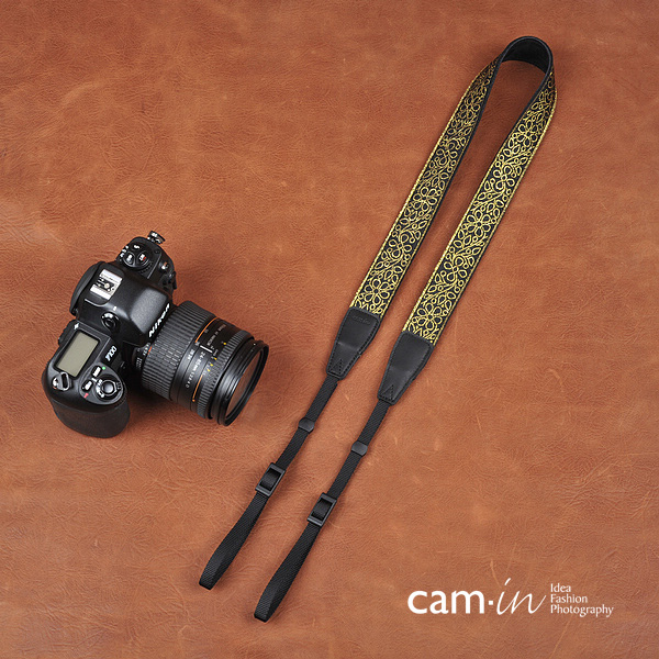 สายคล้องกล้องลายถักพืชพรรณแห่งความอุดม cam-in Golden Tree