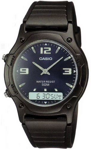 นาฬิกา คาสิโอ Casio STANDARD ANALOG-DIGITAL รุ่น AW-49HE-2A