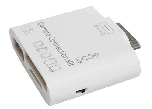 iPad Camera Connection Kit + Card Reader