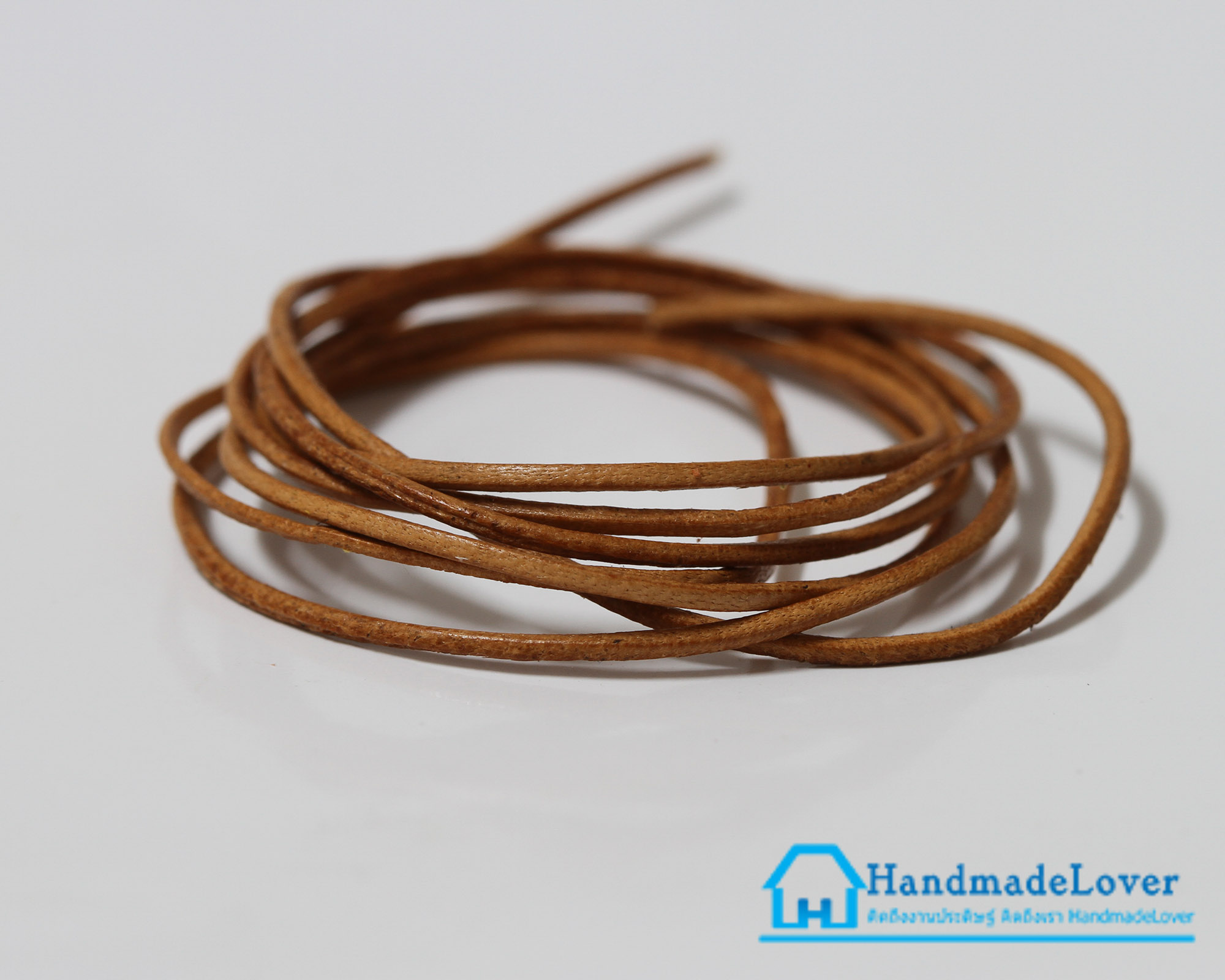 เชือกหนังกลม ขนาด กว้าง 1 mm.