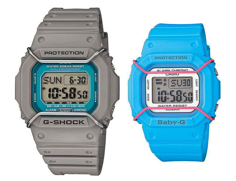 นาฬิกา คาสิโอ Casio G-Shock SETคู่รัก รุ่น DW-D5600P-8&BGD-501-2 Pair Set
