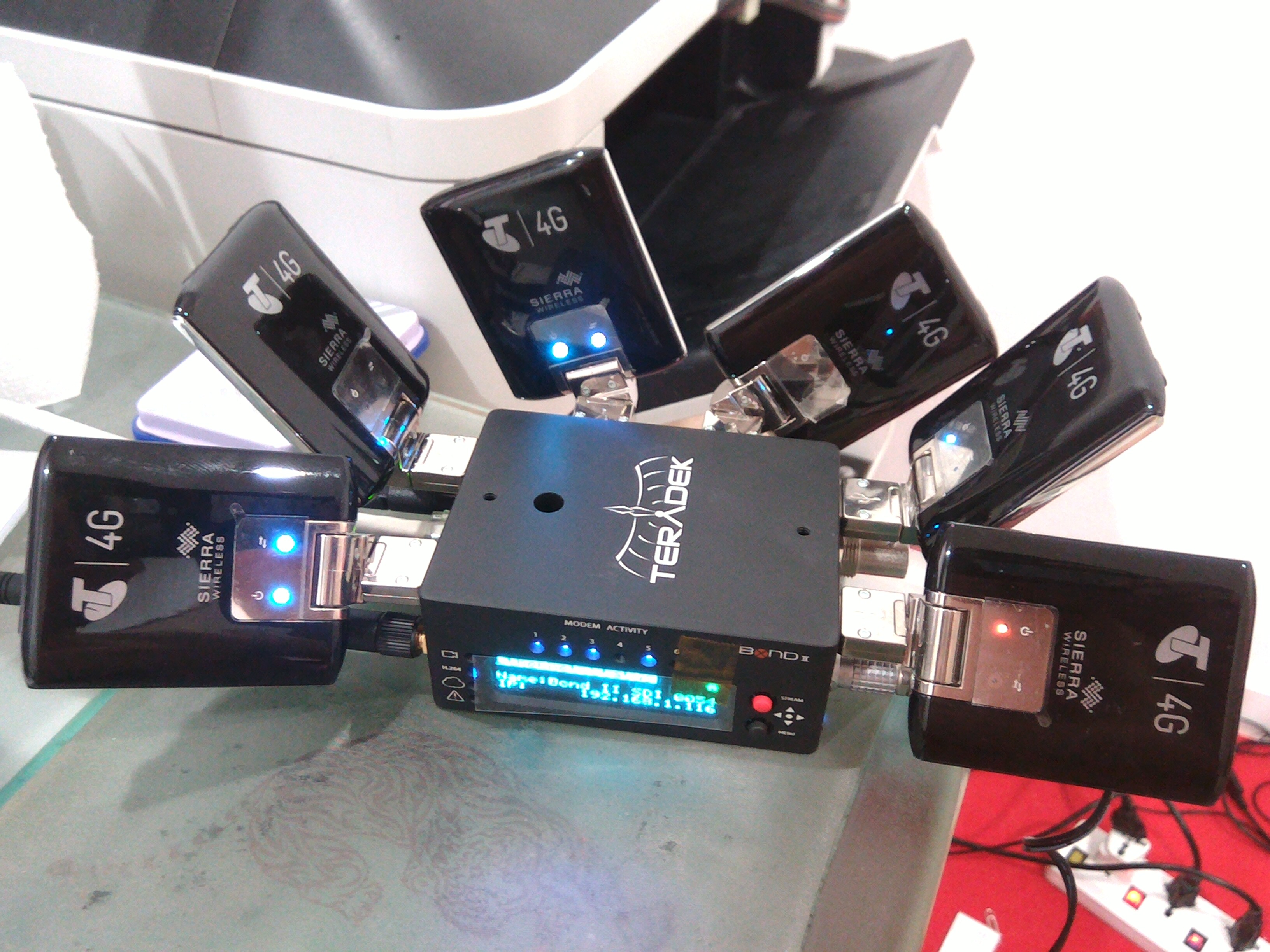 บริการถ่ายทอดสดแบบเคลื่อนที่ด้วยระบบ 3G/4G (Teradek Bond II)