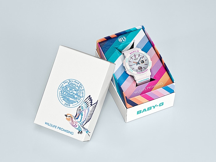 นาฬิกา Casio Baby-G Limited Love the sea and The Earth 2019 WILDLIFE PROMISING รุ่น BA-255WLP-7A ของแท้ รับประกัน1ปี