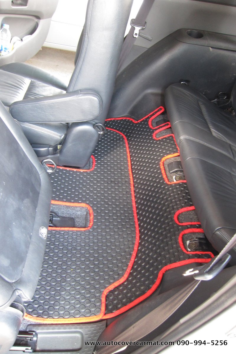 พรมปูพื้นรถยนต์ พรมกระดุม รถ TOYOTA WISH ปี 2003-2010 ชุดเต็มคัน+หลังเบาะ+แผ่นท้าย จำนวน 10 ชิ้น