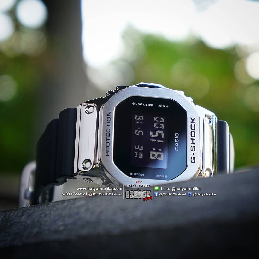 นาฬิกา Casio G-Shock Standard Digital GM-5600 series รุ่น GM-5600-1 ของแท้ รับประกัน1ปี