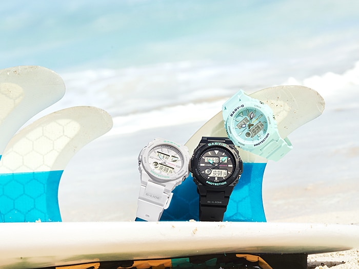 นาฬิกา Casio Baby-G G-LIDE BAX-100 Series รุ่น BAX-100-3A ของแท้ รับประกัน1ปี