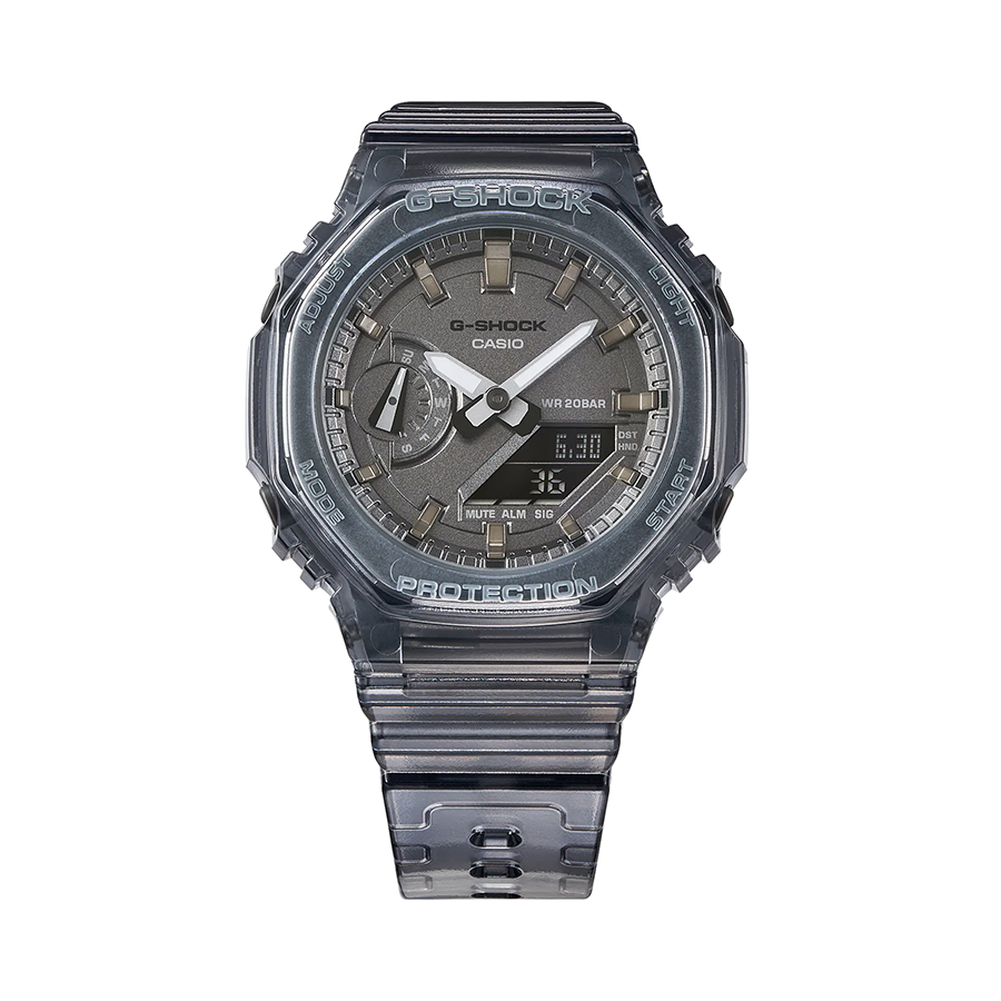 นาฬิกา Casio G-Shock Women ไซส์มินิ GMA-S2100SK Metallic Skeleton series รุ่น GMA-S2100SK-1A ของแท้ รับประกัน1ปี