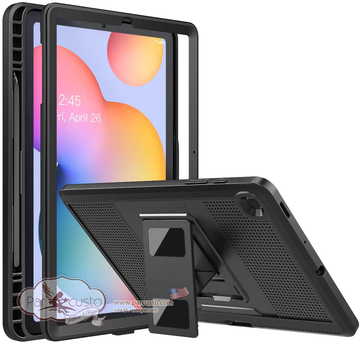 เคสกันกระแทก Samsung Galaxy Tab S6 Lite 10.4'' 2020 [Heavy Duty] จาก MoKo [Pre-order USA]