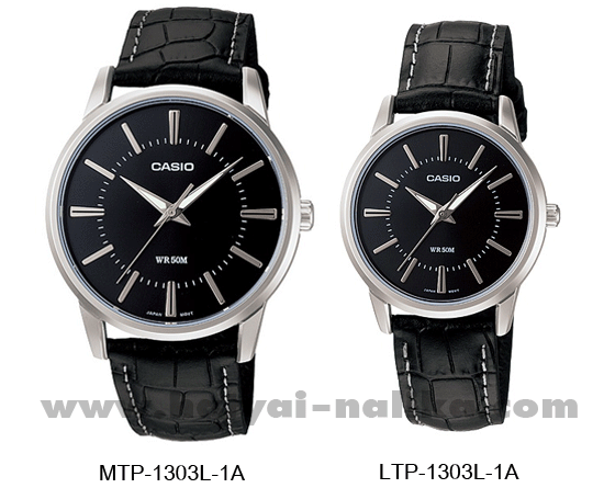 นาฬิกา คาสิโอ Casio SETคู่รัก รุ่น MTP-1303L-1A+LTP-1303L-1A ของแท้ รับประกัน 1 ปี