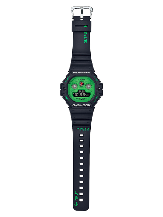 นาฬิกา Casio G-Shock Special color ROCK SOUNDS series รุ่น DW-5900RS-1 ของแท้ รับประกัน1ปี