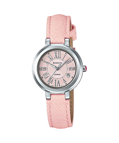 นาฬิกา คาสิโอ Casio SHEEN PINK COLOR SERIES รุ่น SHE-4029L-4A ของแท้ รับประกัน1ปี