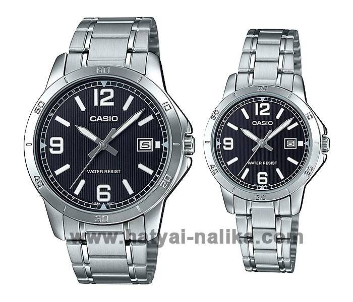 นาฬิกา คาสิโอ Casio SETคู่รัก รุ่น MTP-V004D-1B2+LTP-V004D-1B2 ของแท้ รับประกัน1ปี