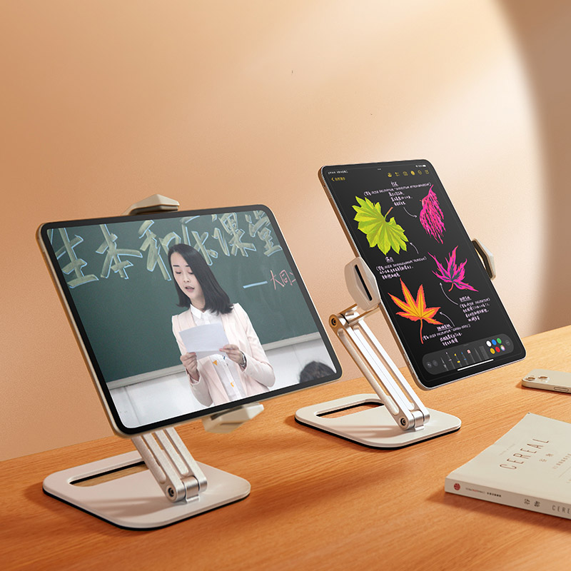 ขาตั้ง หนีบมือถือ ipad Desktop Metal Holder for Tablet