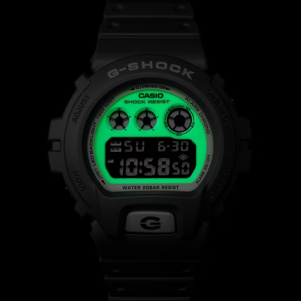 นาฬิกา Casio G-Shock Special color Hidden Glow series รุ่น DW-6900HD-8 ของแท้ รับประกัน1ปี