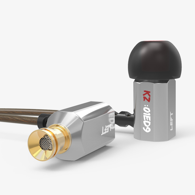 ขายหูฟัง KZ ED9 หูฟังเสียงดี เปลี่ยนท่อเสียงปรับเบสได้ มี 2 สี