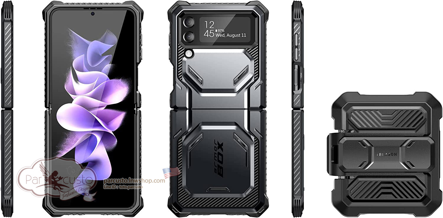เคสกันกระแทก Samsung Galaxy Z Flip 4 5G [Armorbox] จาก i-Blason (Pre-order USA)