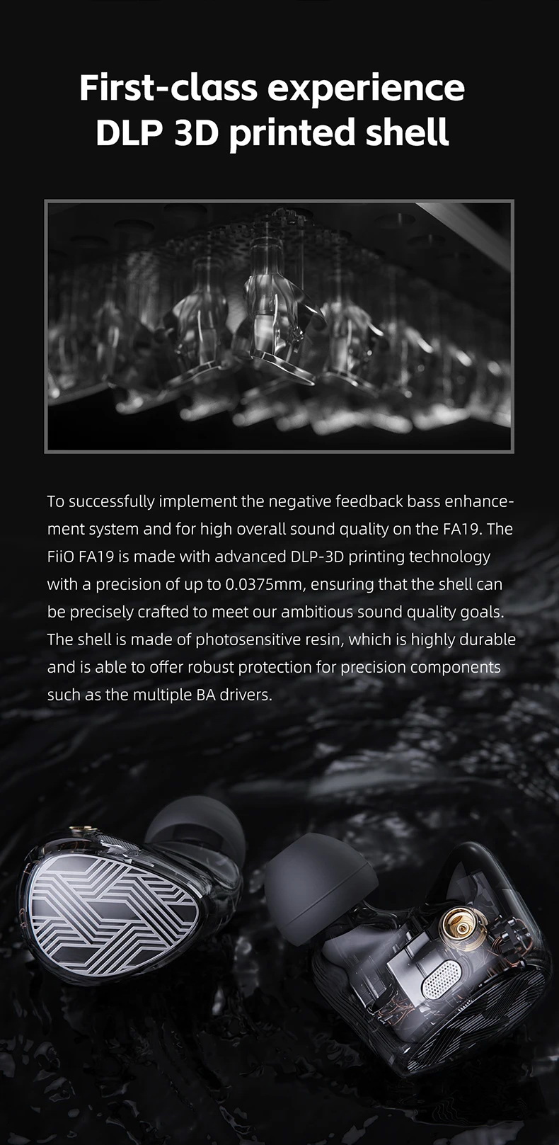 FiiO FA19 หูฟัง 10 BA Driver สำหรับ Gamer จากการจัดอันดับของช่อง Fresh Review Wallhack Tie list