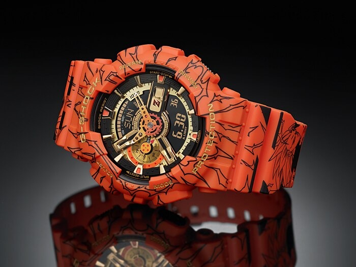 นาฬิกา Casio G-SHOCK x DRAGON BALL Z Collaboration Limited รุ่น GA-110JDB-1A4 ของแท้ รับประกัน1ปี