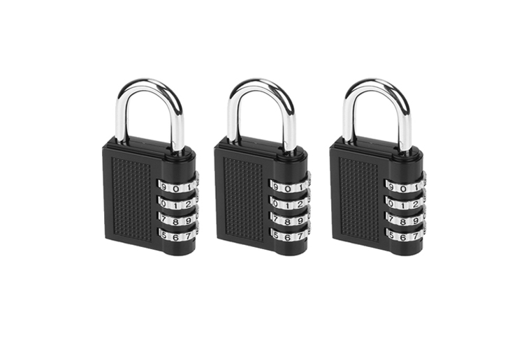 กุญแจล็อครหัส 4 หลัก (EMIUP Lock) หนา 6mm (x3ชิ้น)