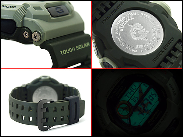 นาฬิกา คาสิโอ Casio Master of G Rise Man Limited Edition รุ่น G-9200ER-3DR