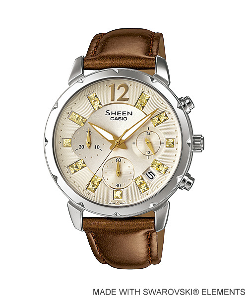 นาฬิกา คาสิโอ Casio SHEEN CHRONOGRAPH รุ่น SHE-5024BL-9A