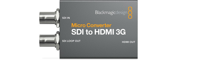 Micro Converter - SDI to HDMI 3G wPSU