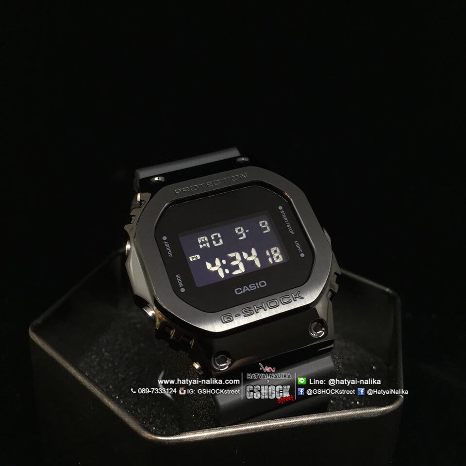 นาฬิกา Casio G-Shock Standard Digital GM-5600 series รุ่น GM-5600B-1 ของแท้ รับประกัน1ปี