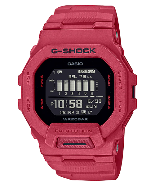 นาฬิกา Casio G-Shock G-SQUAD GBD-200 series รุ่น GBD-200RD-4 ของแท้ รับประกัน1ปี