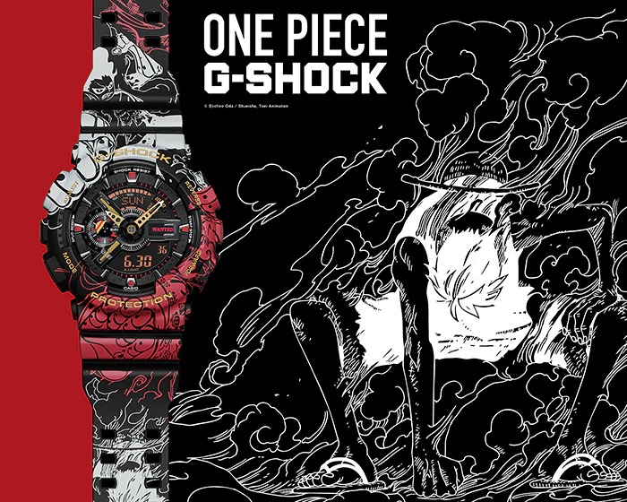 นาฬิกา Casio G-SHOCK x ONE PIECE Collaboration Limited รุ่น GA-110JOP-1A4 ของแท้ รับประกัน1ปี
