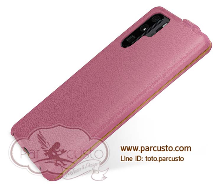 เคสหนังแท้สุดหรู Huawei P30 และ P30 Pro (โปรดระบุรุ่น) [T-Type] จาก TETDED [Pre-order]