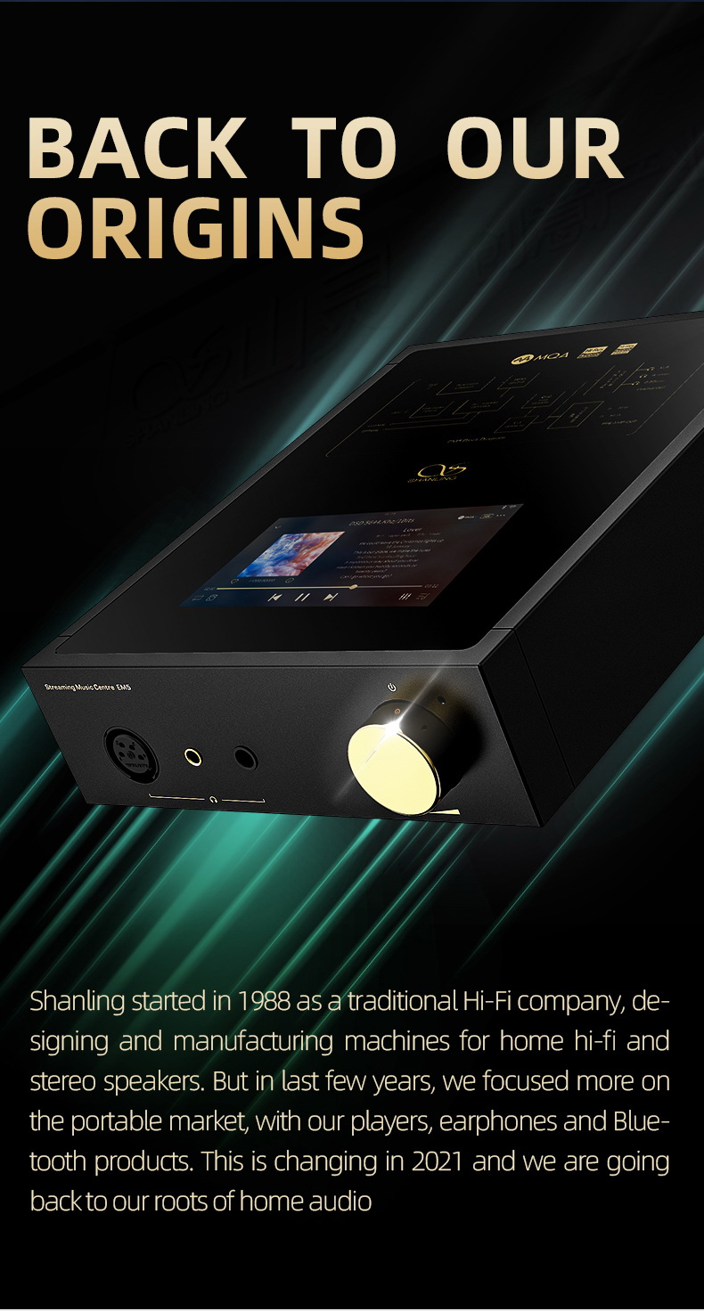 ขาย Shanling EM5 DAC/AMP สำหรับหูฟัง ระดับ high-end ประกันศูนย์ไทย