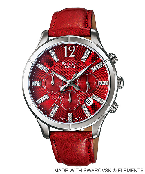 นาฬิกา คาสิโอ Casio SHEEN CHRONOGRAPH รุ่น SHE-5020L-4A