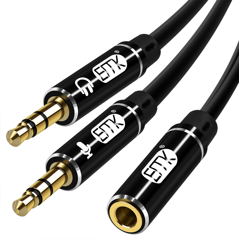 ERTK HeadphoneRecorder สายแปลงหูฟังแบบไมค์สำหรับมือถือ ให้รองรับ PC / Notebook / คาราโอเกะ ประกันศูนย์ไทย