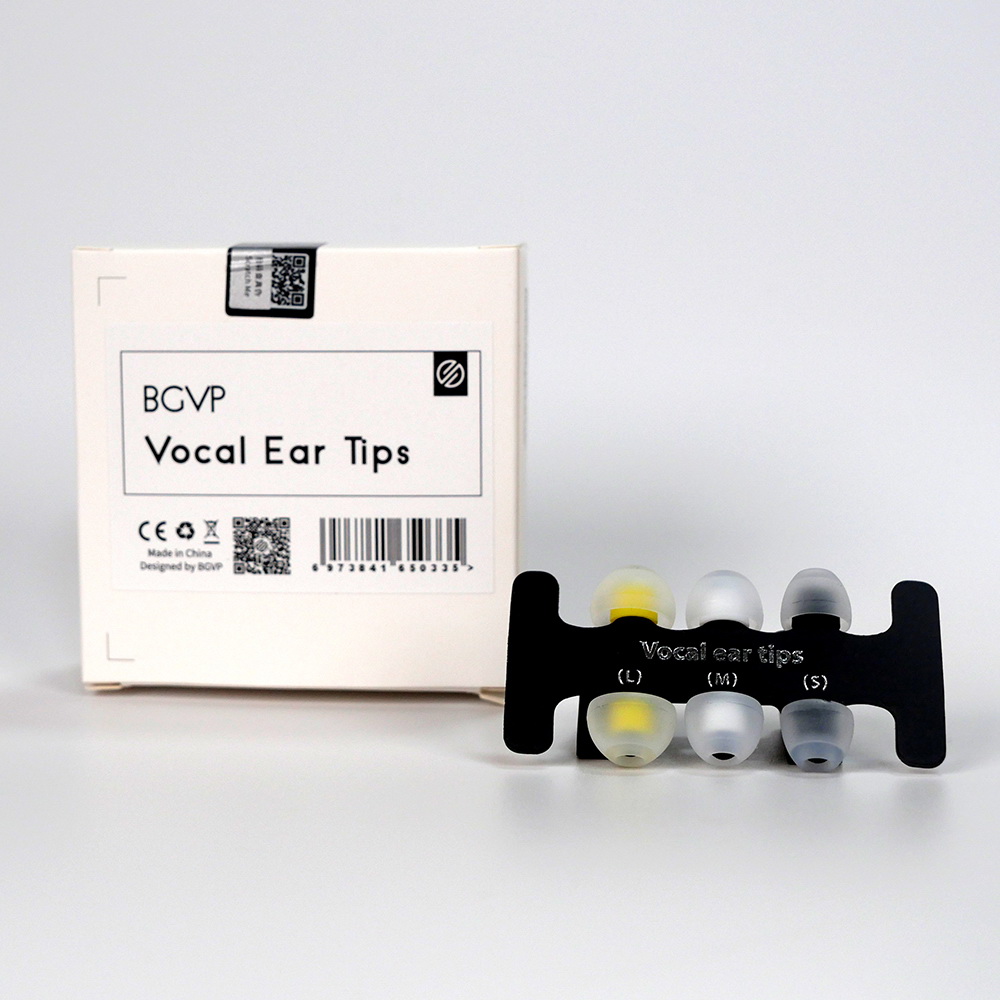 BGVP Complete tips set จุกเพิ่มคุณภาพเสียงให้หูฟังคู่โปรดของคุณ