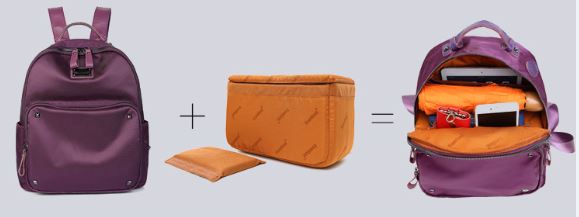 กระเป๋ากล้องเป้สะพายหลัง ผ้ากันน้ำ รุ่น Mini Camera Backpack