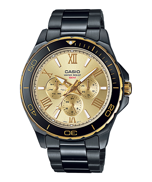 นาฬิกา คาสิโอ Casio STANDARD Analog'men รุ่น MTD-1075BK-9A
