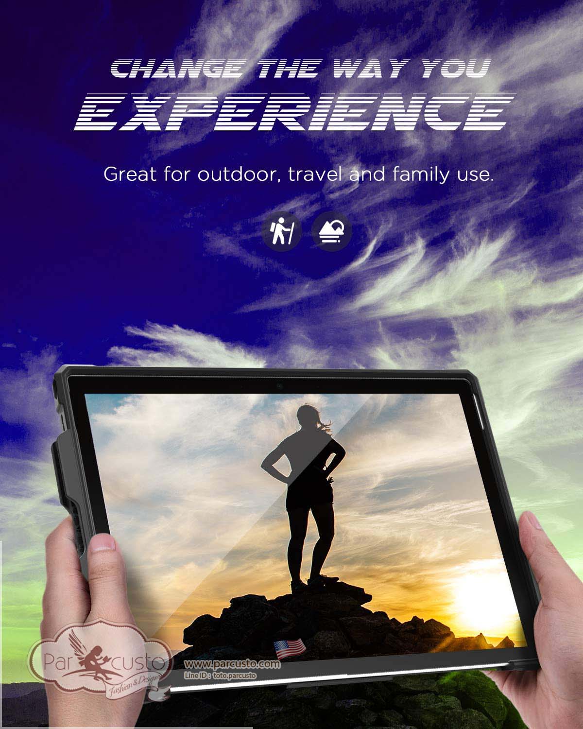 เคสกันกระแทก Microsoft Surface Pro 7 Plus/7/6/5/4 [Heavy Duty] จาก MoKo [หมด]