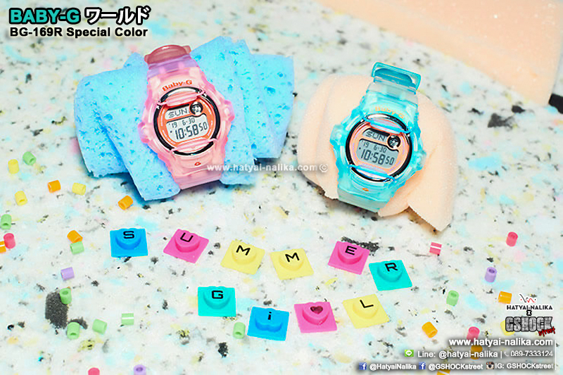 นาฬิกา Casio Baby-G Special Color รุ่น BG-169R-2C ของแท้ รับประกัน1ปี