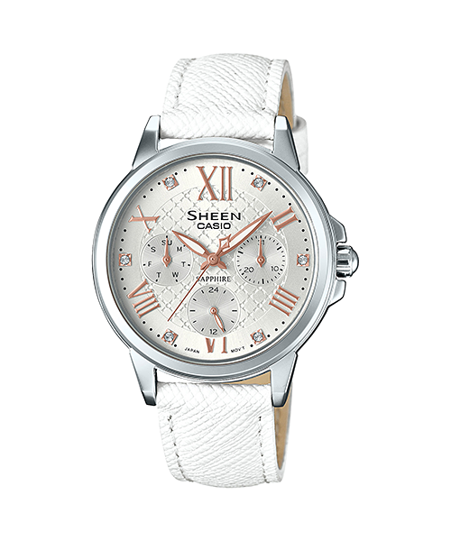 นาฬิกา คาสิโอ Casio SHEEN CRUISE LINE SHE-3511 series รุ่น SHE-3511L-7A ของแท้ รับประกัน1ปี