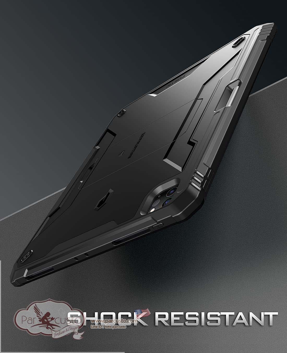 เคสกันกระแทก Apple iPad Pro 12.9 inch (2021/2020/2018 5th/4th/3rd) [Revolution]จาก Poetic [Pre-order USA]