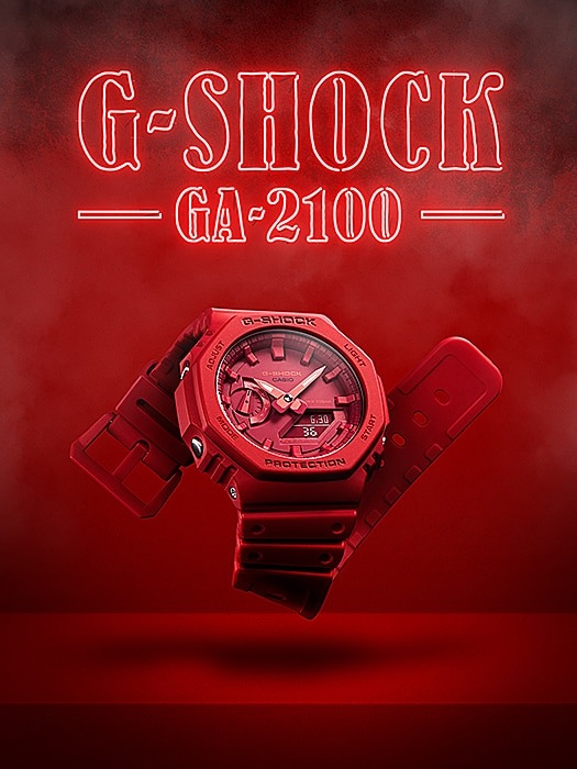 นาฬิกา Casio G-Shock ANALOG-DIGITAL GA-2100 series รุ่น GA-2100-4A ของแท้ รับประกัน1ปี