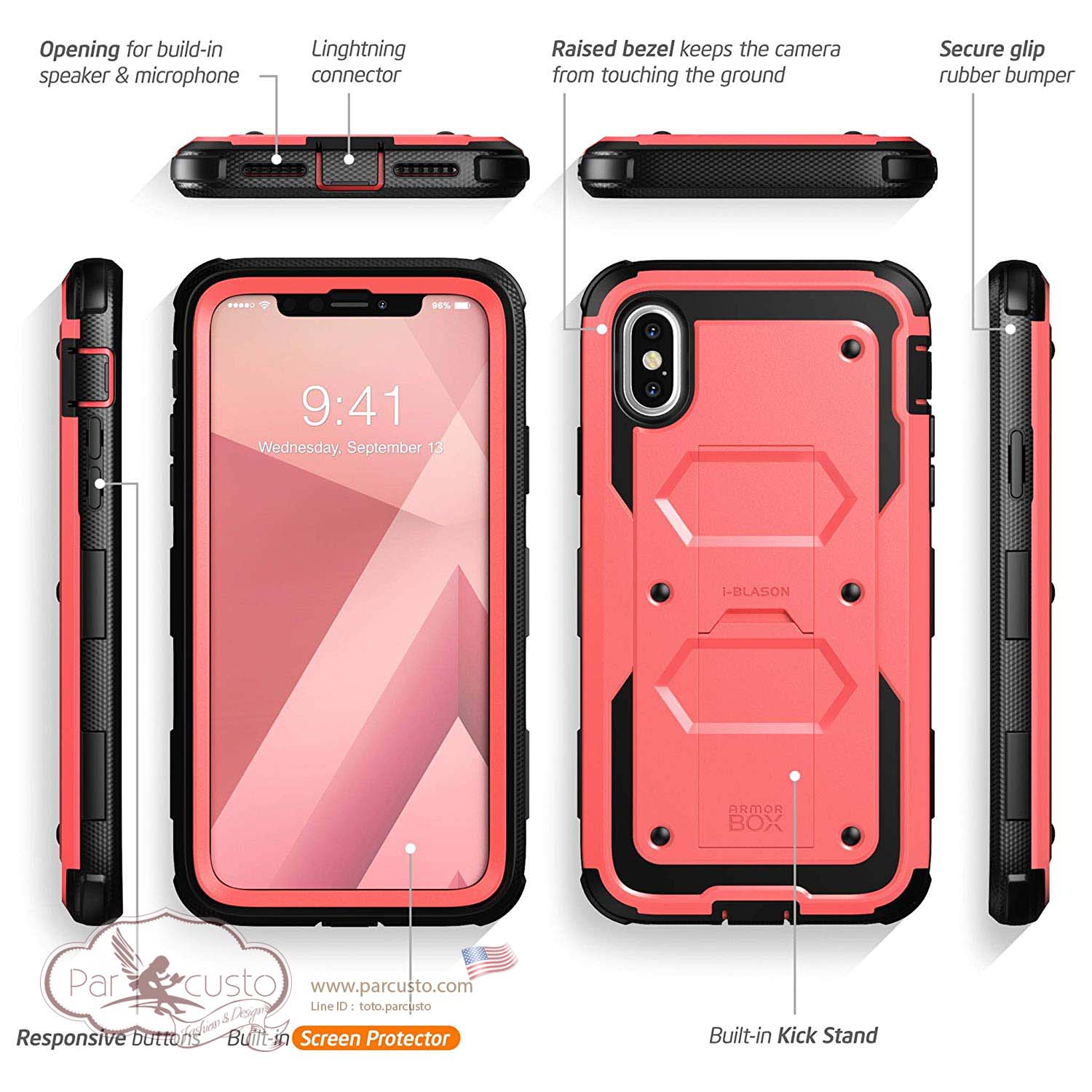 เคสกันกระแทก Apple iPhone XS Max [Armorbox] จาก i-Blason [Pre-order USA]