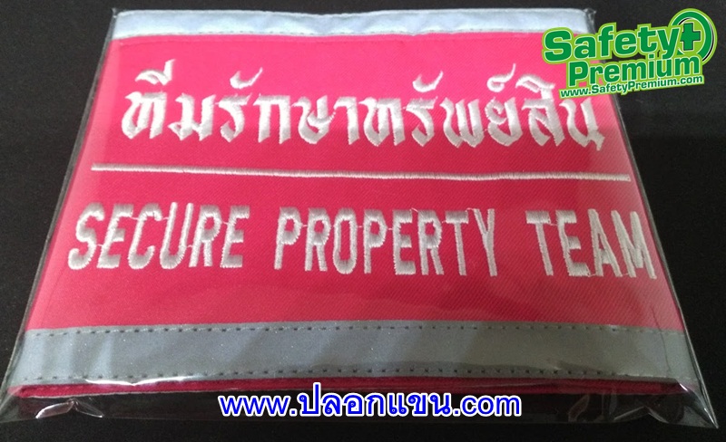 ปลอกแขนทีมรักษาทรัพย์สิน