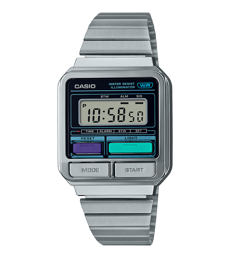 นาฬิกา Casio DIGITAL Vintage A-120 series รุ่น A120WE-1A ของแท้ รับประกัน1ปี