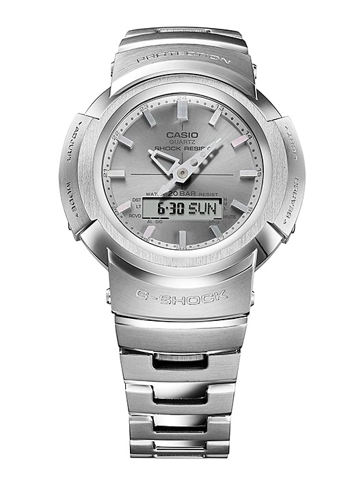 นาฬิกา Casio G-Shock Full Metal AWM-500 series รุ่น AWM-500D-1A8 ของแท้ รับประกัน1ปี