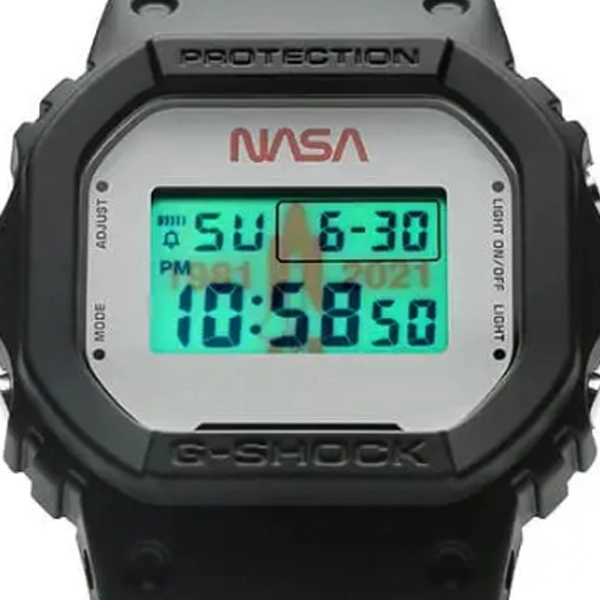 นาฬิกา Casio G-SHOCK x NASA 2021 Collaboration Limited model รุ่น DW-5600NASA21 (ไม่วางขายในไทย) ของแท้ รับประกัน1ปี