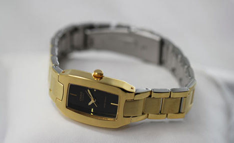 นาฬิกา คาสิโอ Casio STANDARD Analog'women รุ่น LTP-1165N-1C ออกแบบสไตล์ DKNY ดารานิยมใส่!! ของแท้ รับประกัน 1 ปี