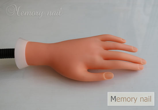 มือปลอม,มือปลอมพร้อมฐาน,มือปลอมหัดเพ้นท์เล็บ